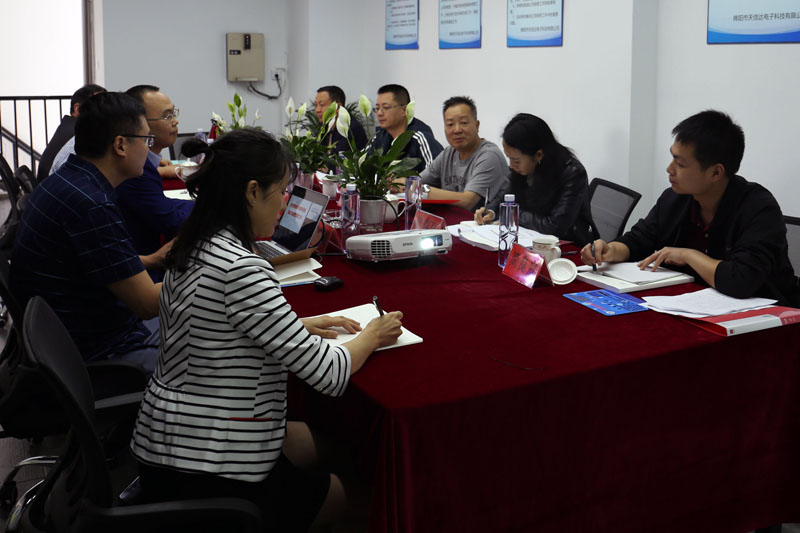 四川省保密局及綿陽市保密局領(lǐng)導來我公司檢查指導保密工作